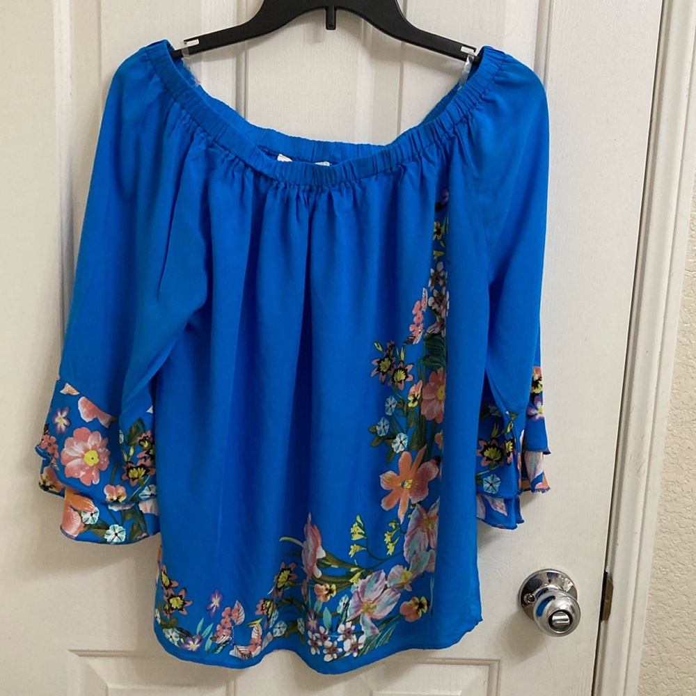 Grand & Greene Blue Blouse Stylish Top